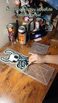 A Shady Knight (Hollow Knight Bead Art)