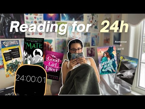 24h Reading Vlog| Reading Challenge 📖⏱️