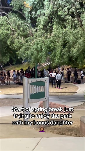 Now I had to explain to my bonus daughter what a fight looks like. Looks like we won’t be going to Craig ranch anymore !#craigranch #park #fight #fyp