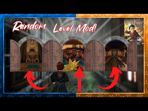 Harry Potter 2 (PC) Speedruns BUT the ORDER of LEVEL is RANDOMIZED - Mod by ‪@HPLabs77‬