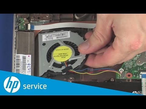Replace the Fan | HP ENVY 15-u000 x360 Convertible PCs | HP Support