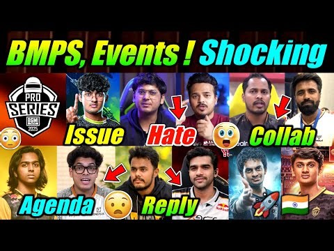 BMPS, Tournaments 🔥 Amar on Agenda, Jonny × Shreeman 🤯 Ghatak × Godl, EWC 😳 Mortal, S8UL News