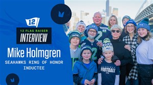 12 Flag Raiser Interview - Mike Holmgren