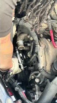 2012 Chevy impala 3.6L water pump replacement #waterpump #chevyimpala #fyp #mechanicsoftiktok