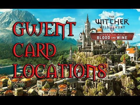 The Witcher 3 Blood And Wine Gwent Card Locations - Obtain A Basic Skellige Deck