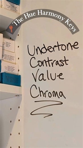 Your 2026 color superpower? 🎨✨ The Hue Harmony Keys 🔑 They explain why: • Some colors make your face glow instantly • Others look dull, heavy, or just off • And why guessing behind the chair is so draining The 4 Keys: 🔑 Undertone 🔑 Contrast 🔑 Value 🔑 Chroma Once you know them, color stops being a gamble— and starts being intentional. This isn’t about trends. It’s about harmony. And once you see it. you’ll never unsee it 👀✨ 💬 DM me “HARMONY” to learn more | Hue Harmony for Hairstylists