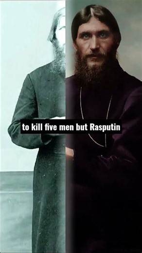 The Man Who Refused to Die: Rasputin 😱 #History #Shorts #Mystery