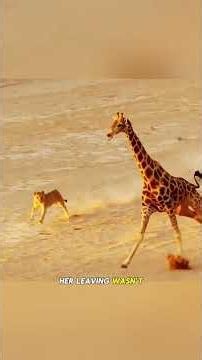 Tragedy strikes the giraffe family. #wildanimals #animals #fyp