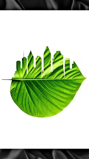 From Leaf to City: The Ultimate Photoshop Challenge! #shorts #photoshop