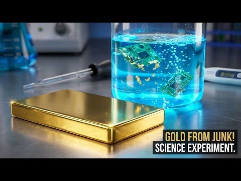 Inside the Electronic Waste Plant: Extracting Gold from Old Computer Parts (Full Documentary)