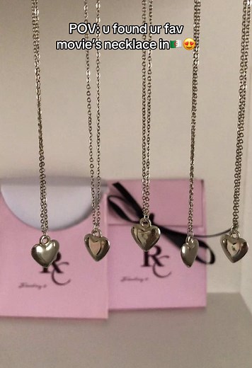 Dm to order !! - #jewelry #algeria #accessories #algerie🇩🇿 #necklaces #necklaces #fyp #foryou #aesthetic #dz #silver #heart #culpamia #culpatuya