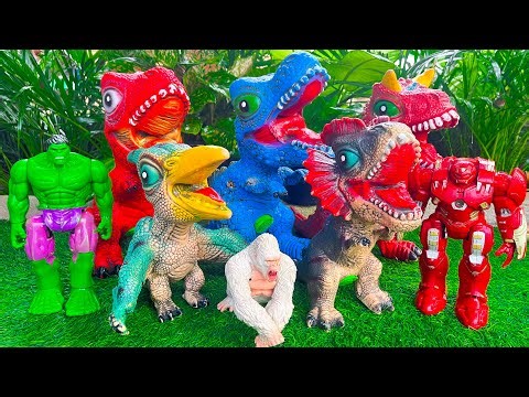Dinosaurus Jurassic World Dominion: T-rex/ Brachiosaurus/ Skibidi/ Spider-Man/ KingKong/ KingGidorah
