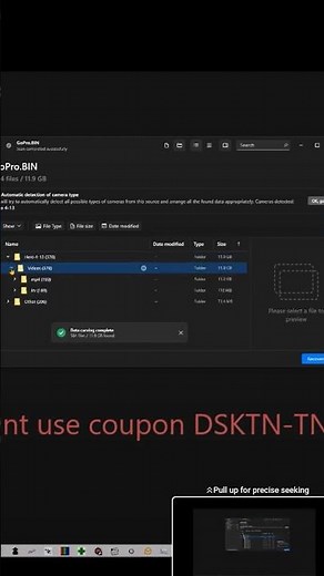 GoPro (Hero 4) Video Recovery - Disk Drill 6 (beta)