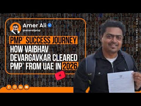 PMP Success Journey of Vaubhav | How He Passed the PMP Exam with a Proven Strategy