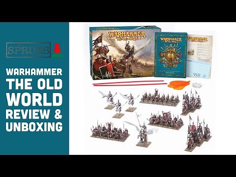 Warhammer The Old World Rulebook Review and Kingdom of Bretonnia Edition Unboxing
