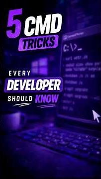 5 CMD Tricks Every Developer Should Know 💻⚡