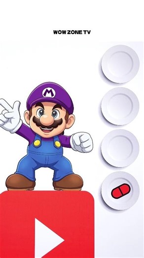 Super Mario Galaxy Magic Color Rope Puzzle Game Challenge #supermariogalaxy #wowzonetv #colorgame