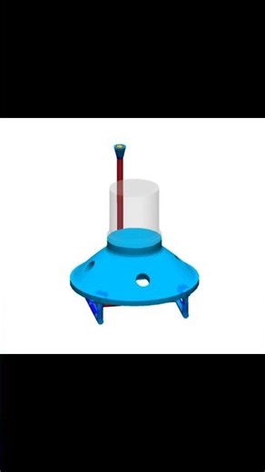 Steel Casting Filling Simulation #magmasoft #engineering #casting #filling #science #steel
