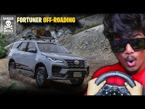 Toyota Fortuner TRD Sport Eddition Off-Road Drive | Roof Carrier Heavy Load Test | Logitech G29