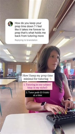 3 Ways I Keep Tutoring Prep Super Minimal (Teacher Tips!)