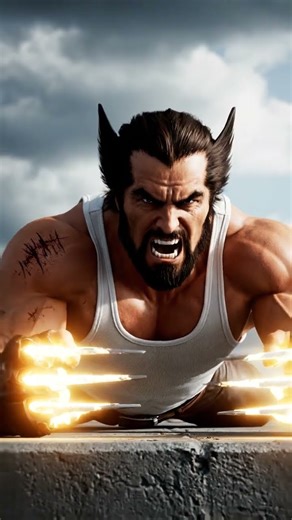 Wolverine vs Deadpool: Epic Desert Showdown