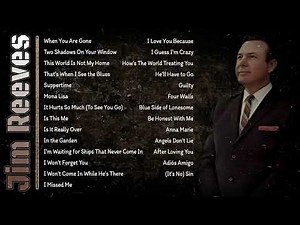 Jim Reeves 💫 Ultimate Playlist 🎶 Country & Gospel Classics for the Soul