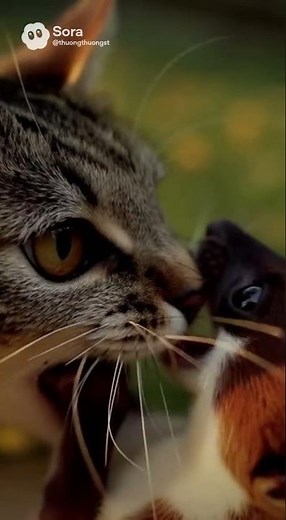 Weasel Steals Kitten—Mama Cat Fights Back | Backyard Rescue #Shorts