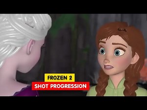 Frozen 2 | Anna Shot Progression | Animation Breakdowns | 3D Animation Internships