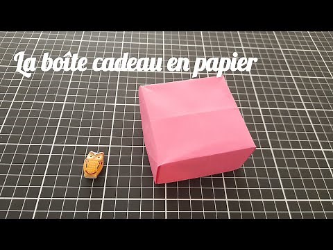 Comment Faire une Boîte Cadeau en Papier - Origami Facile !