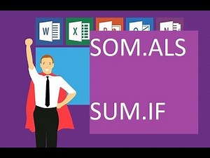 Nederlands Excel SOM.ALS/SUM.IF uitleg over het optellen met een criterium een powerful tool