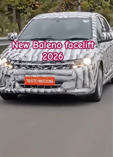 All new Maruti Suzuki Baleno facelift 2026 design & look 🔥🔥#autonotion #automobile #marutisuzuki