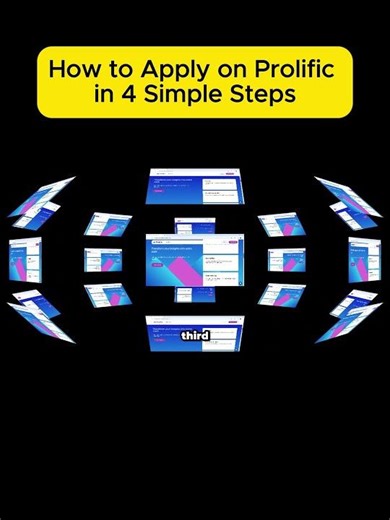 How to Apply on Prolific in 4 Simple Steps