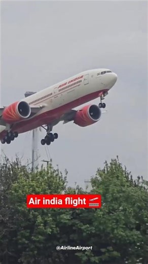 Air india flight short #mumbai #airport #ahmedabad #air #india