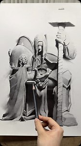 Drawing process… #drawing #pencildrawing #academicdrawing #홍대미술학원 #홍대취미미술 #소묘 #art #취미미술학원 #illustration #gameart #일러스트 | Mapo Pencil