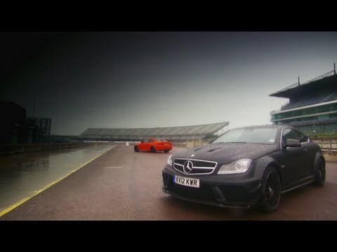 DRAG RACE: BMW M3 GTS vs Mercedes C 63 AMG - Fifth Gear