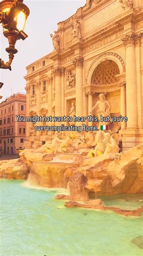 Mytrippl on Instagram: "Most people plan Rome like a history exam. They stack landmarks, rush between ancient sites, and try to “cover” the city in a few days. By the end, they’re tired, overwhelmed, and feel like Rome was more stressful than expected. The problem isn’t Rome. It’s the way it’s planned. Rome doesn’t reward tight schedules. Distances look short on maps but take longer in real life. Streets pull you off route. You stop more than you expect. Trying to control every hour is exactly w