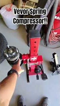 This Vevor Strut/Spring Compressor is great. Way better than any auto parts store rental.