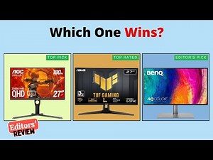 5 Best 27 Inch Monitors 2025 - [Editors' Review]