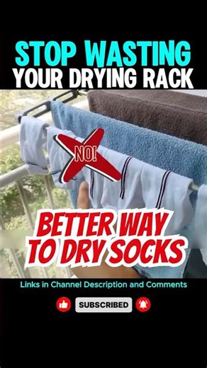[Vid#10] A Better Way to Dry Your Socks