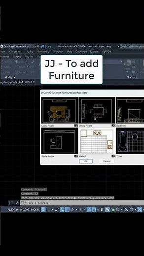 Top 4 Must Know YQArch Commands in AutoCAD | WW, AD, AW, JJ Explained | Save Time in Floor Planning