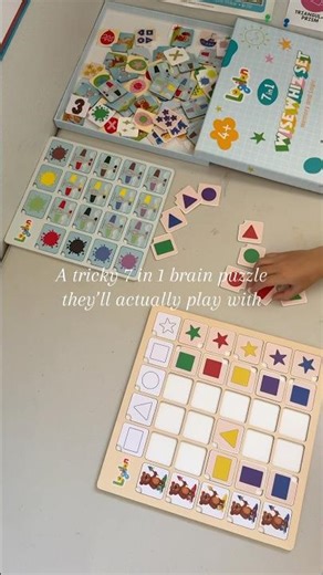 Wise Whiz 7 in 1 Logic Brain Puzzle #logicpuzzles #logicalthinking #brainteasers #homeschoollife