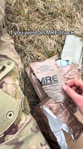Or maybe even a lemon poppy seed 😋 . #soldier #miltok #mre #armylife #armylife