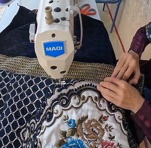 4.5K views · 265 reactions | Training on cutting and sewing a new pillow cover by the village tailor of Cheliteh, Iran | Grandma Cooking | Facebook