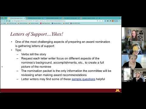 How to Write an Effective Award Nomination