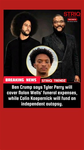 Ben Says Tyler and Colin Kaeper Step In to Support Nolan Wells' Family #TylerPerry #ColinKaepernick