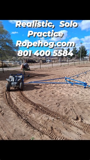 Rope Hog Track System on Reels