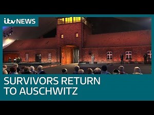Survivors gather at Auschwitz to remember 75 years since liberation | ITV News