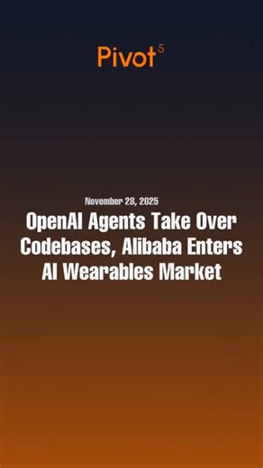 Pivot 5 on Instagram: "Here are today's top stories in AI news. 1 / Anthropic analyzed 100k Claude chats and estimates AI cuts task time by around 80%, implying a 1.8% annual lift to US labor productivity over 10 years. They frame it as an upper-bound exercise: adoption frictions, validation time, and task bottlenecks could temper real-world gains. 2 / Frontier models now sustain multi-hour reasoning, and coding agents are moving from autocomplete to end-to-end work across planning, build, test,