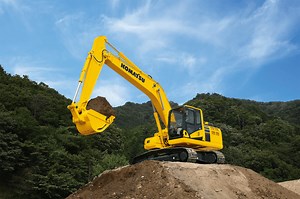 komatsu excavator swing problem and solution