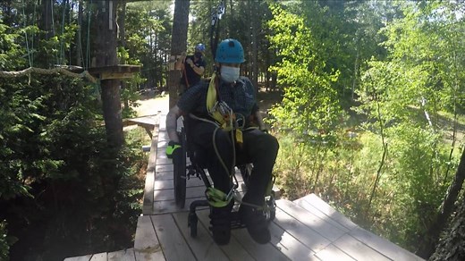 OnTree introduces new wheelchair-accessible zipline route